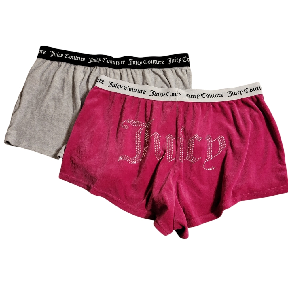 Juicy Couture Lounge Shorts Lot of 2